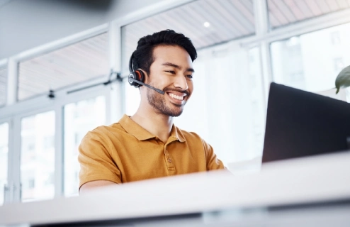 AI Voice Call Infrastructure for Call Center operations